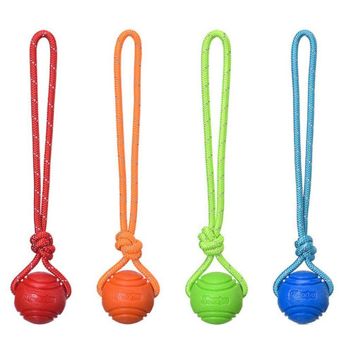 Dog Ball Indestructible Chew Bouncy Rubber Toys