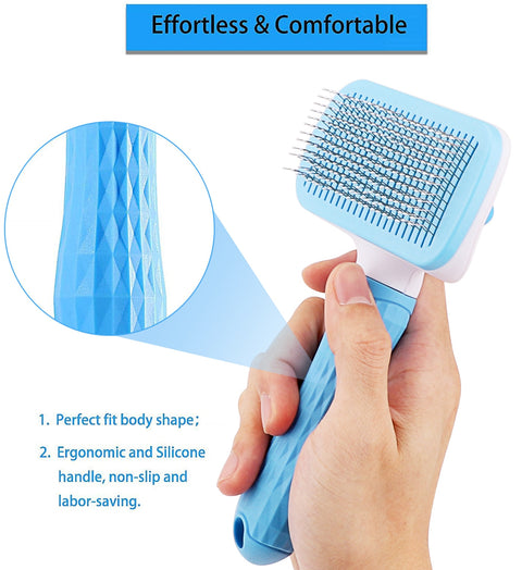 Pets Hair Remover Brush Grooming And Care Comb For Long Hair