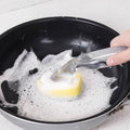 Long Handle Refillable Liquid Dish Washing Brush Soap Dispenser