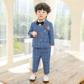 Baby Boy Formal Tuxedo Outfit Suit & Pants
