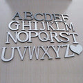 Alphabet Acrylic Mirror 3D DIY Wall Stickers - Wall Stickers