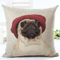 Animal Decorative Pillow Case - 450mm*450mm / 2435b - pillow case