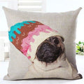 Animal Decorative Pillow Case - 450mm*450mm / 2435e - pillow case