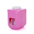 Automatic Toothpaste Dispenser Squeezer Wall Mount Auto Squeezer Toothpaste Dispenser Hands Free Squeeze Out - Pink - Bathroom Accessories 