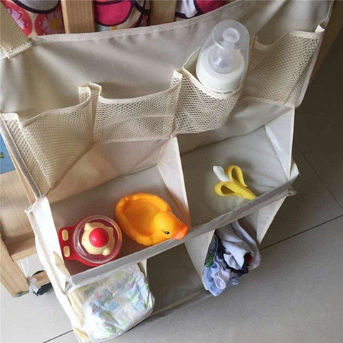 Baby Bed Diaper Hanging Multi-Functional Organizer - Baby Storage