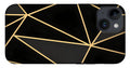 Black and Gold Geo - Phone Case