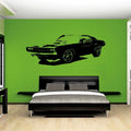 Car Dodge Challenger Wall Sticker - Wall Art