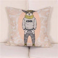 Cartoon Animal Decorative Pillow Covers - 450mm*450mm / 5 - pillow case