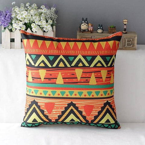 Colorful Decorative Pillow - 5 / 45x45cm - pillowcase