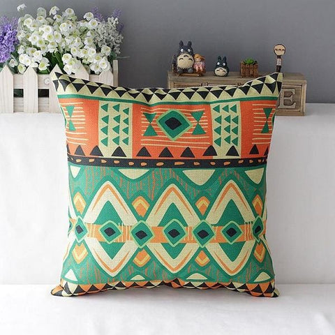 Colorful Decorative Pillow - 7 / 45x45cm - pillowcase