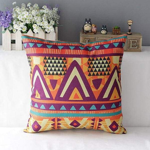 Colorful Decorative Pillow - 8 / 45x45cm - pillowcase