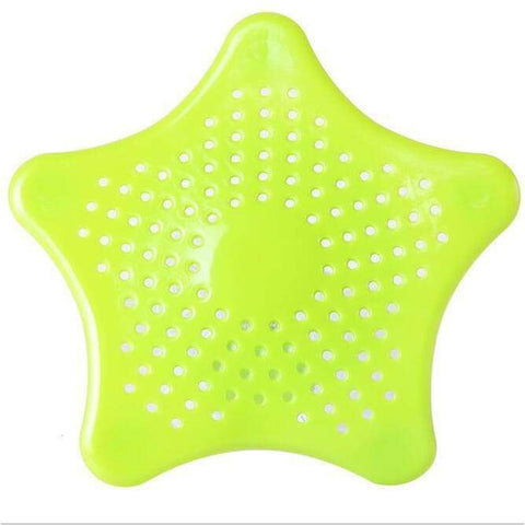 Colorful Silicone Kitchen Sink Filter Sewer Drain - Green - Colanders & Strainers