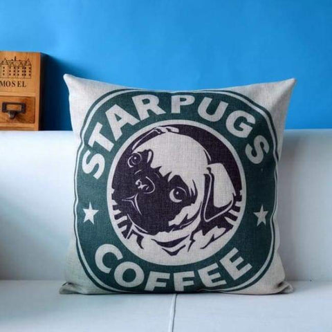 Cute Pug Pillowcase 45*45 - Starpug / 45X45Cm - Pillowcase