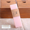 Cute Transparent Pencil Case - Small pink - pencil case