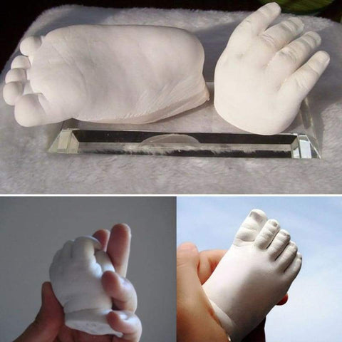 Diy Baby Hand And Foot 3D Plaster Cast - Skin Care
