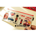 Fabric London Pencil Case - White - Pencil Case