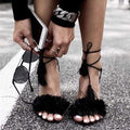 Fashion High Heels Sandals - Sandals