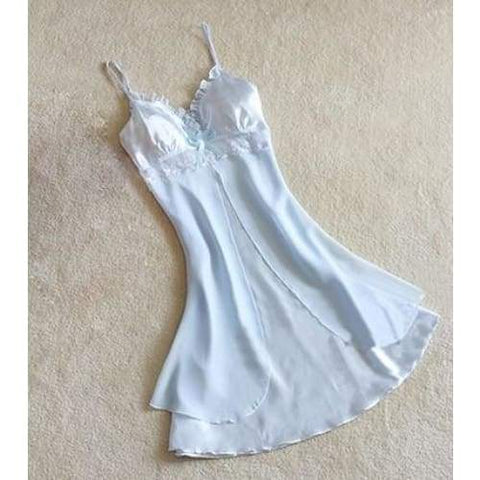 Fashion Nightwear - Light blue / L - nightgown