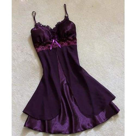Fashion Nightwear - Purple / L - nightgown