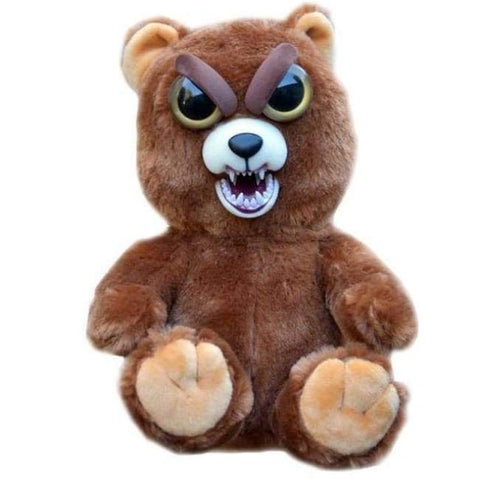 Feisty Pets Plush Stuffed Toys - Brown Bear