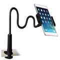 Flexible Phone Tablet Mount Stand for 3.5-10.5 inch iPad Mini Air Samsung iPhone - black