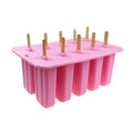 Food Grade Silicone Popsicle Molder - Pink