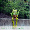 Frogs Flower Pot Holder - Z10694A