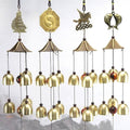 Hanging Crafts Wind Chimes 6 Copper Bells - 200041143