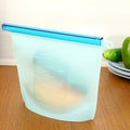Home Food Grade Silicone Storage Bag - Light Blue - Bags & Baskets