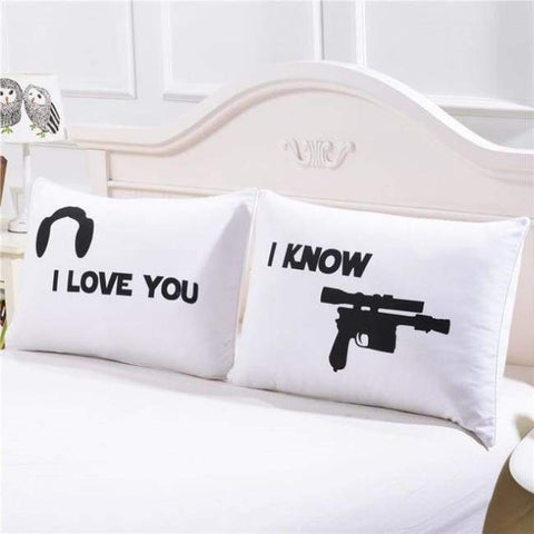 I Love You & I Know Pillow Case