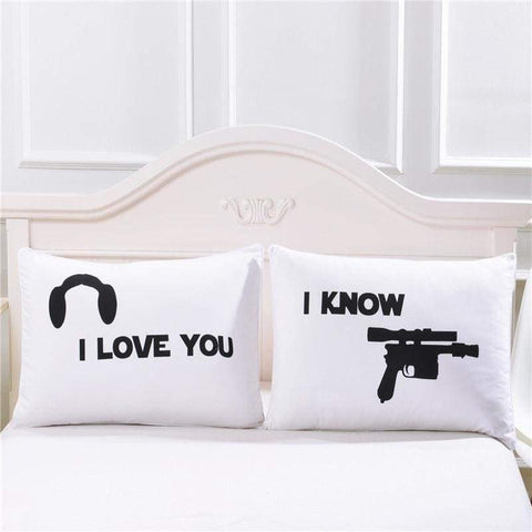 I Love You & I Know Pillow Case