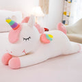 Large Comfortable Plush Lying Unicorn Doll Children‚Äôs Gift - 30cm / White
