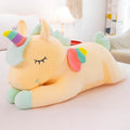 Large Comfortable Plush Lying Unicorn Doll Children‚Äôs Gift - 30cm / Yellow
