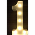 Letter LED Lights Up Sign for Wedding Home Party Bar Decoration - 1 - Decorative Letters & Numbers