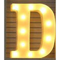 Letter LED Lights Up Sign for Wedding Home Party Bar Decoration - D - Decorative Letters & Numbers