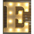 Letter LED Lights Up Sign for Wedding Home Party Bar Decoration - E - Decorative Letters & Numbers