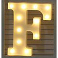 Letter LED Lights Up Sign for Wedding Home Party Bar Decoration - F - Decorative Letters & Numbers
