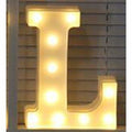 Letter LED Lights Up Sign for Wedding Home Party Bar Decoration - L - Decorative Letters & Numbers