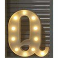 Letter LED Lights Up Sign for Wedding Home Party Bar Decoration - Q - Decorative Letters & Numbers