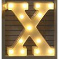 Letter LED Lights Up Sign for Wedding Home Party Bar Decoration - X - Decorative Letters & Numbers