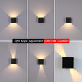 Light it Up LED Indoor/Outdoor Wall Light - Outdoor Wall Lamps