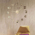 Modern 3D Big Mirror Wall Clock - Wall Clock 3 / 27 inch - Home Decor