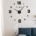 Modern 3D Big Mirror Wall Clock - Wall Clock 9 / 27 inch - Home Decor