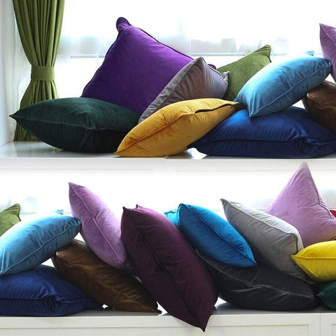 Multicolor Soft Pillow Cover - Cushion Cover