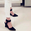 New Fashion Wedges Sandals - Black / 5 - Sandals