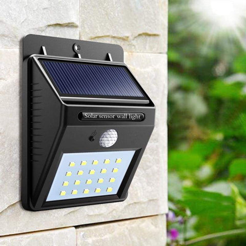 Outdoor Solar Sensor Led Light Pir Motion Sensor - Solar Lamps