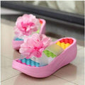 Platform Slippers Sandals - Pink / 4.5 - Sandals