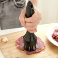Professional Stainless Steel Meat Tenderizer - Black - Meat Tenderizers & Pounders