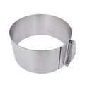Retractable Stainless Steel Adjustable SpringForm Cake Mould Bakeware Pan - Large Cake tool - Kitchen Gadgets