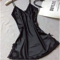 Sexy Mini Nightgown - Black / L - nightgown